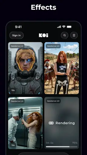 Koi AI - AI Video Generator screenshot 11