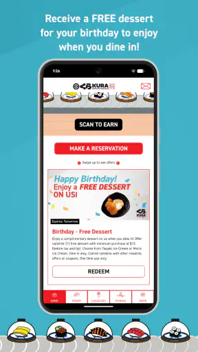 Kura Sushi Rewards screenshot 2