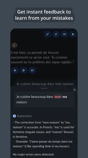 Langua: AI language learning screenshot 5