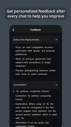 Langua: AI language learning screenshot 7