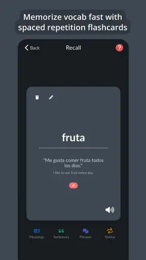 Langua: AI language learning screenshot 8