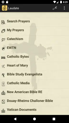 Laudate screenshot 2