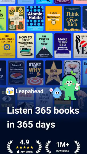 LeapAhead - Daily Book Cast screenshot 1