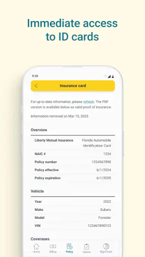 Liberty Mutual Mobile screenshot 4