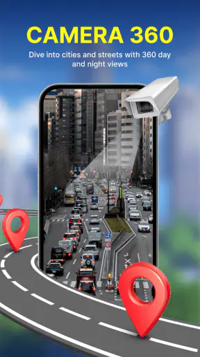 Live Cam Earth Map - GPS Cam screenshot 2