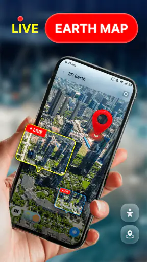 Live Cam Earth Map - GPS Cam screenshot 5
