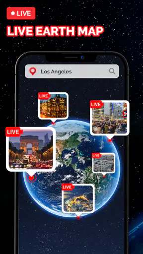 Live Earth Map: Street View 3D screenshot 1