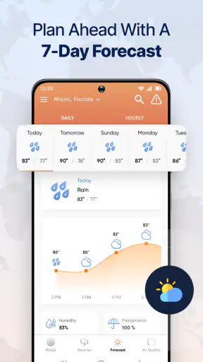 Live Weather Radar Launcher screenshot 2