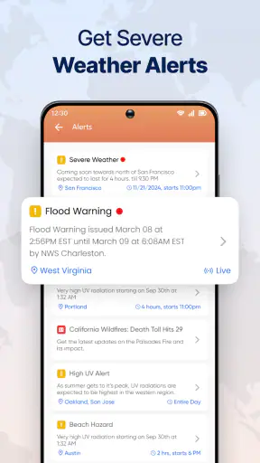 Live Weather Radar Launcher screenshot 3