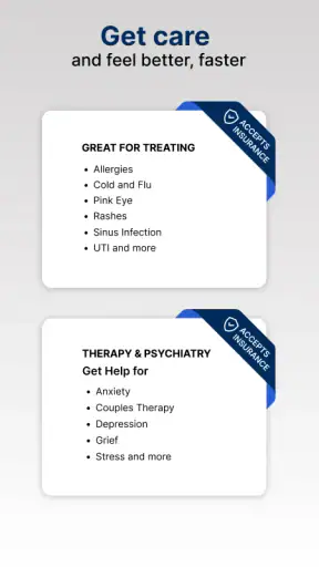 LiveHealth Online Mobile screenshot 4