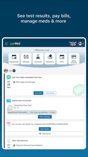 LiveWell with Advocate Aurora screenshot 6