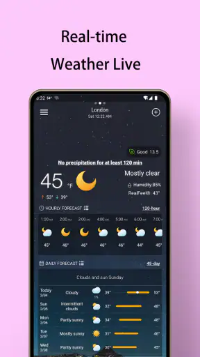 Local Weather Forecast - Radar screenshot