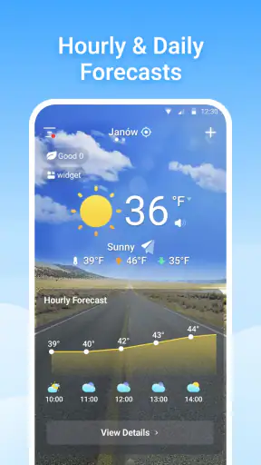 Local Weather - Radar & Widget screenshot 1