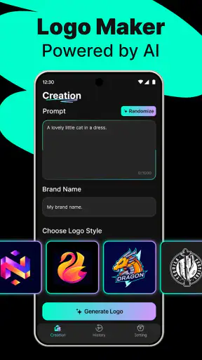 Logo Maker - AI Art Design screenshot