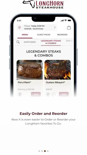 LongHorn Steakhouse® screenshot 2