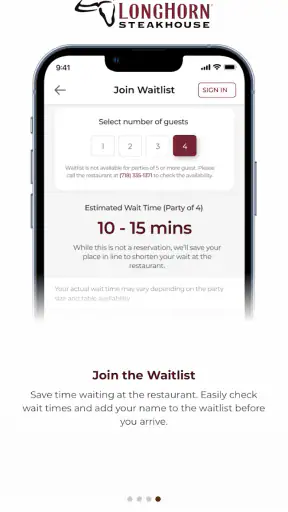 LongHorn Steakhouse® screenshot 3