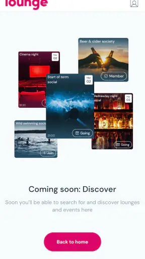 Lounge - Groups & Events screenshot 12