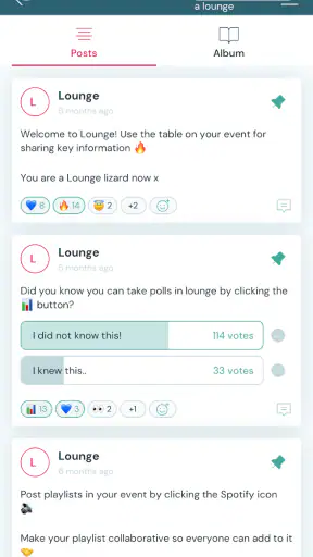 Lounge - Groups & Events screenshot 7