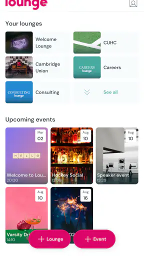Lounge - Groups & Events screenshot 9