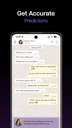 Lumus: Psychic & Tarot Reading screenshot 5