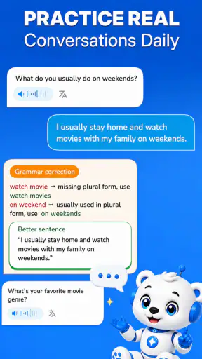 Lurnia: AI Language Tutor screenshot 3