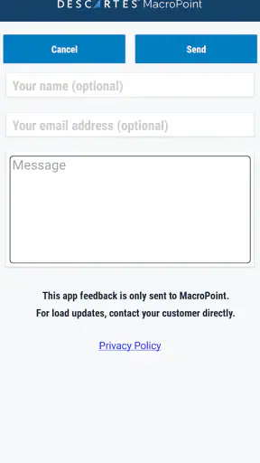 MacroPoint for Truckers screenshot 4