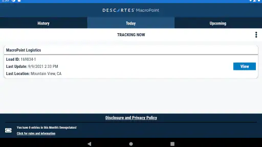 MacroPoint for Truckers screenshot 5