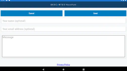 MacroPoint for Truckers screenshot 8