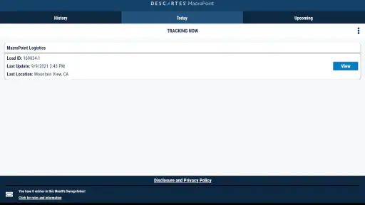 MacroPoint for Truckers screenshot 9