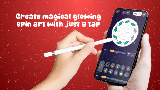 Magic Wheel - Spin Art Drawing screenshot 11