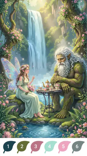 Magical Forest Color by Number screenshot 6