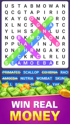 Make Money: Word Search screenshot 2