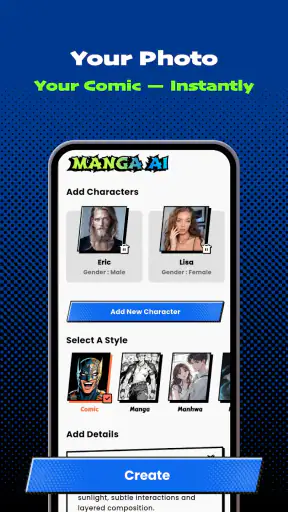 Manga AI - AI Comic Generator screenshot 2