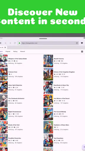 Manga Explorer - Manga Reader screenshot 8