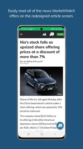 MarketWatch screenshot 4