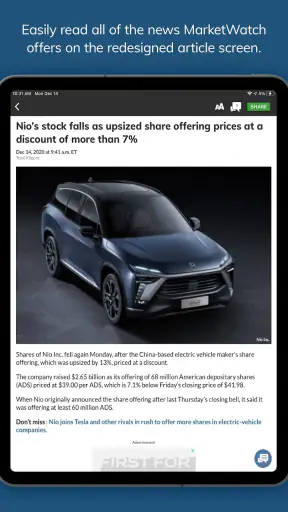 MarketWatch screenshot 9