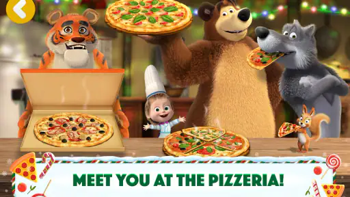 Masha and the Bear Pizza Maker screenshot 12