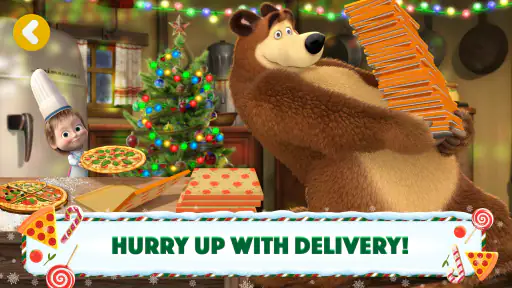 Masha and the Bear Pizza Maker screenshot 4