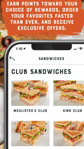 McAlister's Deli screenshot 2