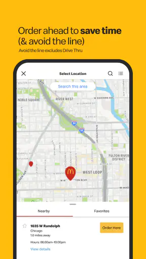 McDonald's screenshot