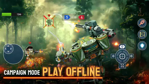 Mech Wars Online Robot Battles screenshot 9