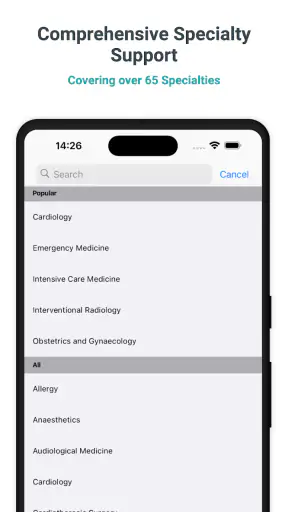 Medical and surgical logbook screenshot 5