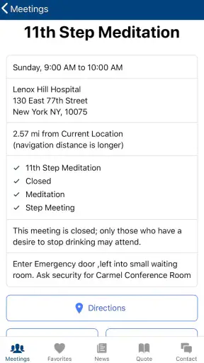 Meeting Guide screenshot 2