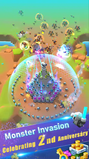 Mega Tower - Casual TD Game screenshot 2