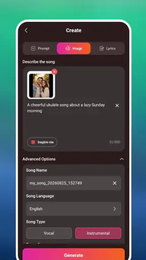 Melozi: AI Song, Music Maker screenshot 1