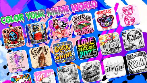 Meme Color Pro:Color by Number screenshot 8