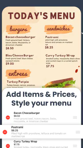 Menu Maker, Price List Maker screenshot 10