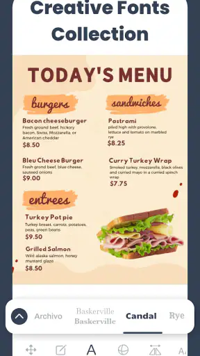 Menu Maker, Price List Maker screenshot 6