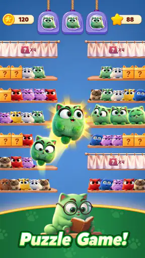 Meow Sort-Color Puzzle Master screenshot 4