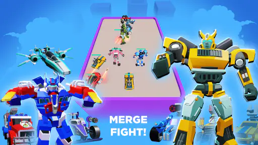 Merge Robot Master: Car Games screenshot 12